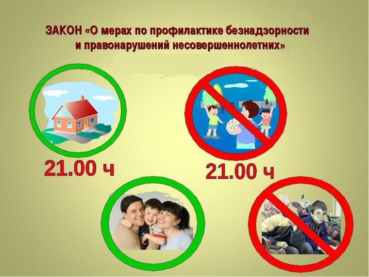 Профилактика безнадзорности и беспризорности среди несовершеннолетних.